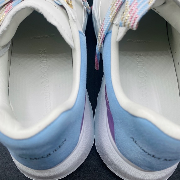 Alexander McQueen Women’s Court Leather Sneakers Size 8 NWB AUTHENTIC - Picture 8 of 12